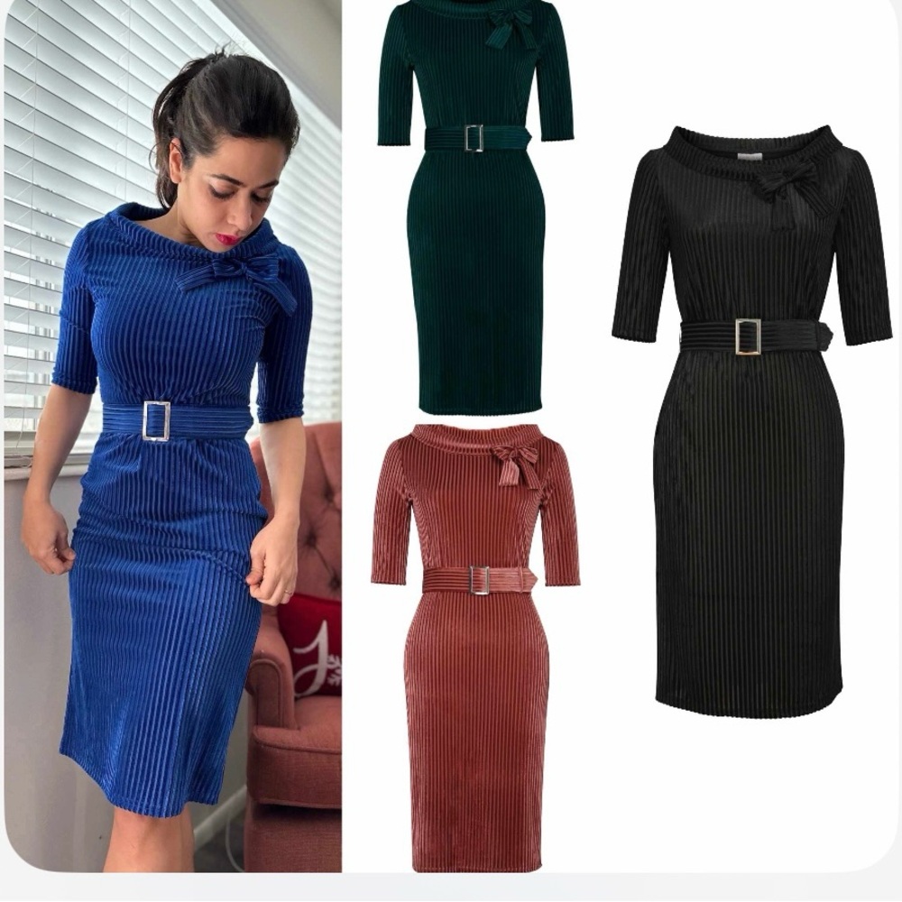 Boat neck Wiggle dress xl